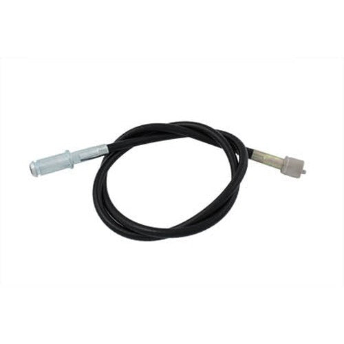 34-1/4 Magneto Black Tachometer Cable - V-Twin 36-0513