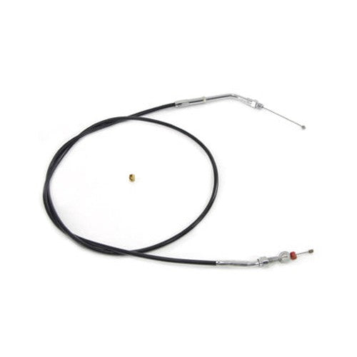 Black Throttle Cable with 41 Casing - Barnett 101-31-30004