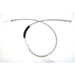60.63 Braided Stainless Steel Clutch Cable - V-Twin 36-8055 - OEM 36753-87A - Evolution 1987-1994