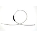 60.63 Braided Stainless Steel Clutch Cable - V-Twin 36-8055 - OEM 36753-87A - Evolution 1987-1994