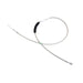 60.63 Braided Stainless Steel Clutch Cable - V-Twin 36-8055 - OEM 36753-87A - Evolution 1987-1994