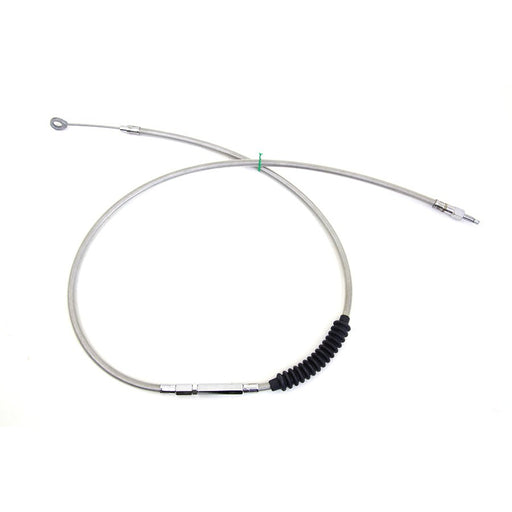 60.69 Braided Stainless Steel Clutch Cable - V-Twin 36-8060 - OEM 38617-95 - Evolution 1995-1997