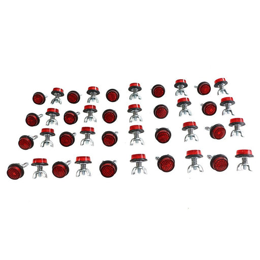 License Plate Frame Reflector Set Red - Chris Products CH40R
