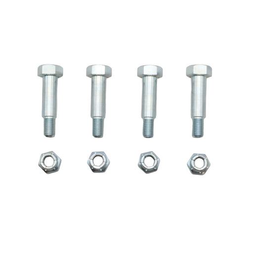 Large Driver Footpeg Bolt Set Zinc - V-Twin 37-0324