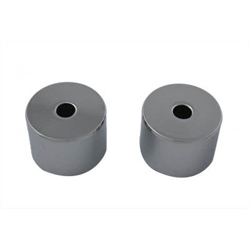 Chrome ISO Mount Cover Set - V-Twin 37-0877