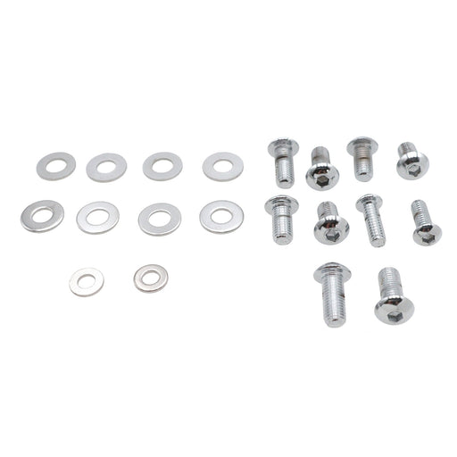 Headlamp Cowl Screw Kit Polished Chrome - V-Twin 37-1077 - OEM 2824W
