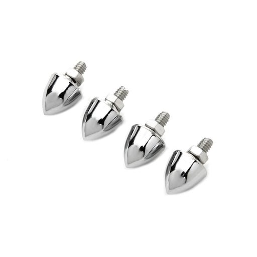 License Plate Frame Chrome Krommet Set - V-Twin 37-1100