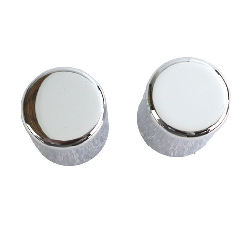 Large Magnetic Docking Points Cover Set Chrome - V-Twin 37-1154 - OEM 48220-10