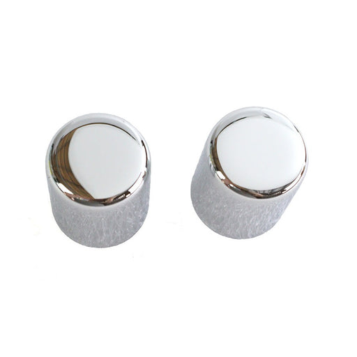 Small Magnetic Docking Points Cover Set Chrome - V-Twin 37-1156 - OEM 48035-09