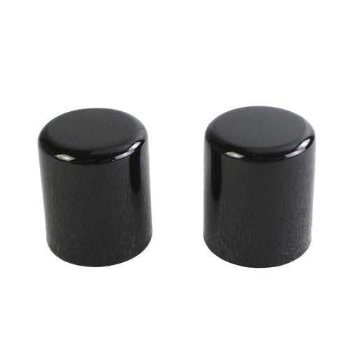 Small Magnetic Docking Points Cover Set Gloss Black - V-Twin 37-1157 - OEM 48225-10