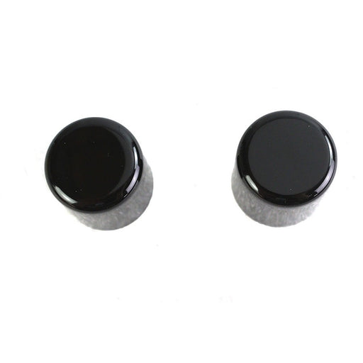 Small Magnetic Docking Points Cover Set Gloss Black - V-Twin 37-1157 - OEM 48225-10