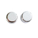 Short Magnetic Docking Points Cover Set Chrome - V-Twin 37-1158 - OEM 48218-10