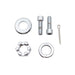 Chrome Rear Axle Nut Kit - Ultima 41-180 - Big Twin 0+