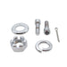 Chrome Rear Axle Nut Kit - Ultima 41-180 - Big Twin 0+
