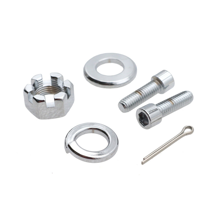 Chrome Rear Axle Nut Kit - Ultima 41-180 - Big Twin 0+