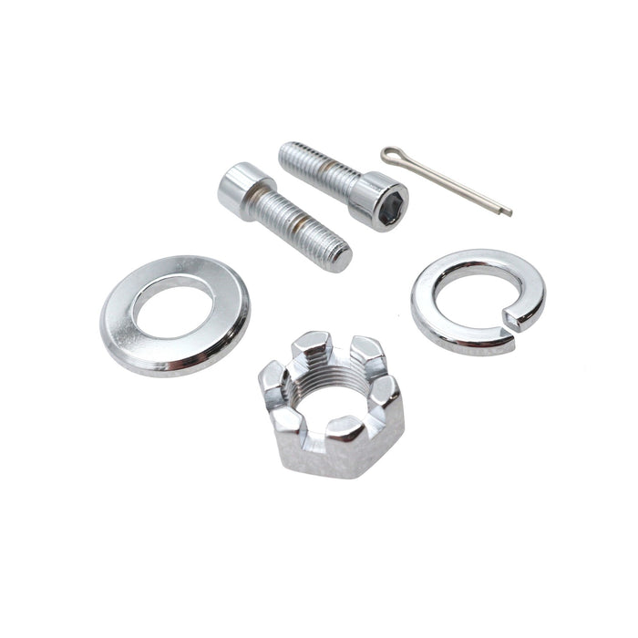 Chrome Rear Axle Nut Kit - Ultima 41-180 - Big Twin 0+