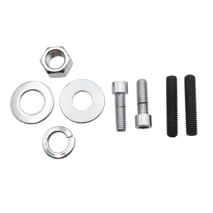 Chrome Rear Axle Nut Kit - Ultima 41-184 - Big Twin 0+