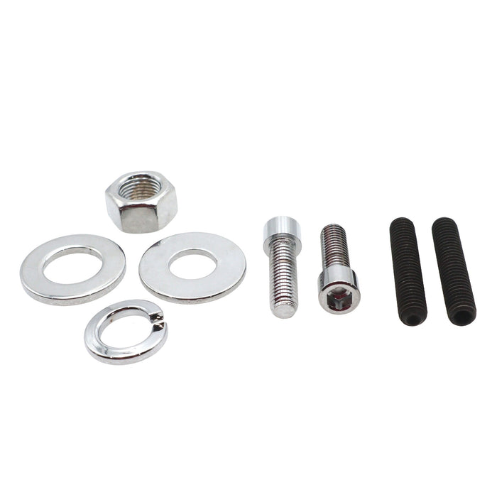 Chrome Rear Axle Nut Kit - Ultima 41-184 - Big Twin 0+