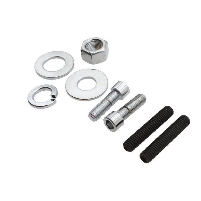 Chrome Rear Axle Nut Kit - Ultima 41-184 - Big Twin 0+