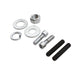 Chrome Rear Axle Nut Kit - Ultima 41-184 - Big Twin 0+