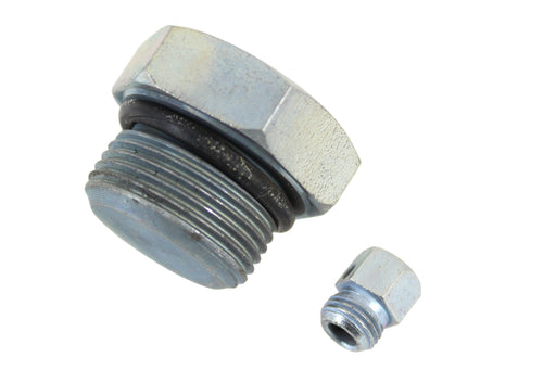 V-Twin Manufacturing Kick Starter Cover Filler Plug and Vent Screw Kit