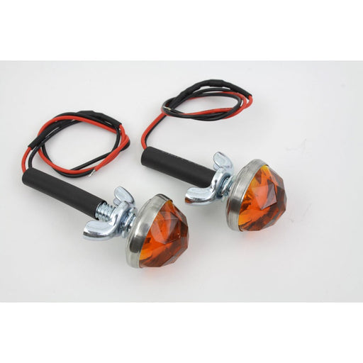 Amber LED Reflector Set - V-Twin 37-1429