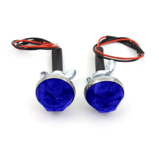 Blue LED Reflector Set - V-Twin 37-1430