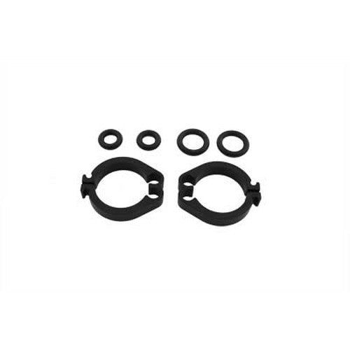 Dual Throttle Clamp Black - V-Twin 37-1511
