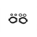 Dual Throttle Clamp Black - V-Twin 37-1511