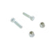 Male Footpeg Bolt Kit Zinc Plated - V-Twin 37-1679