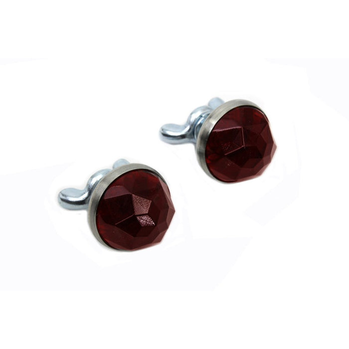 Red Reflector Set - V-Twin 37-1964