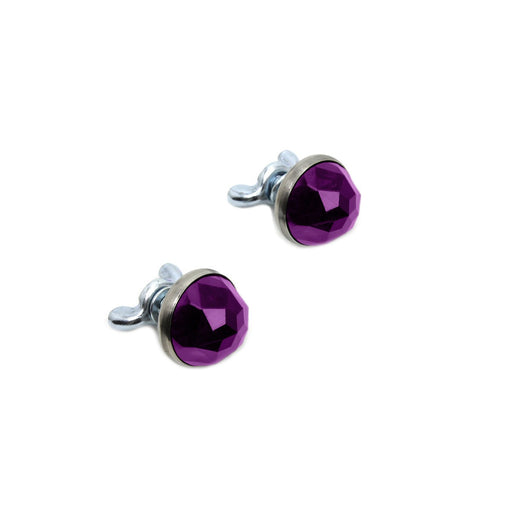 Purple Reflector Set - V-Twin 37-2105