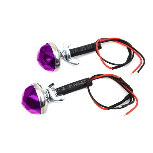 Purple LED Reflector Set - V-Twin 37-2107