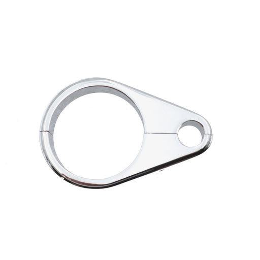 Single Throttle Cable Clamp 1-1/2 Chrome - Ultima 45-48