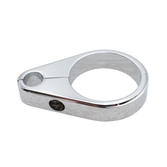 Single Throttle Cable Clamp 1-1/2 Chrome - Ultima 45-48