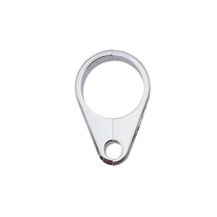 Single Throttle Cable Clamp 1-1/2 Chrome - Ultima 45-48