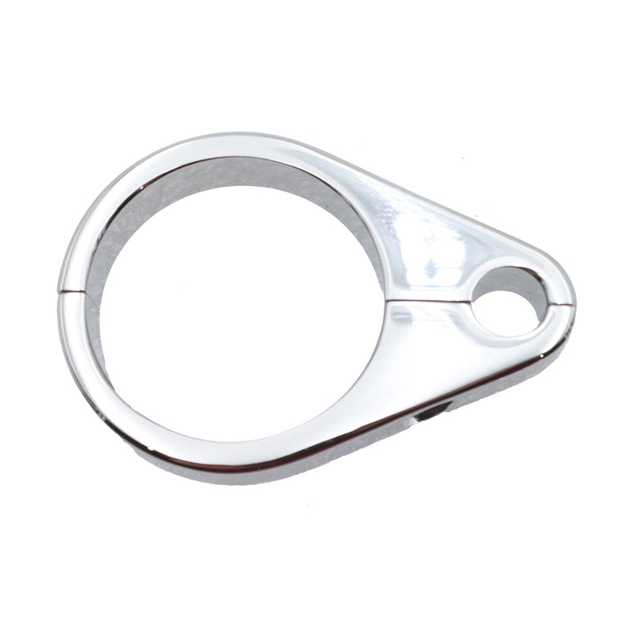 Single Throttle Cable Clamp 1-3/4 Chrome - Ultima 45-49
