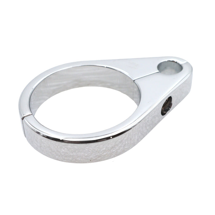 Single Throttle Cable Clamp 1-3/4 Chrome - Ultima 45-49