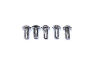 Colony Allen Button Head Screws Chrome 1/4 X 1/2""