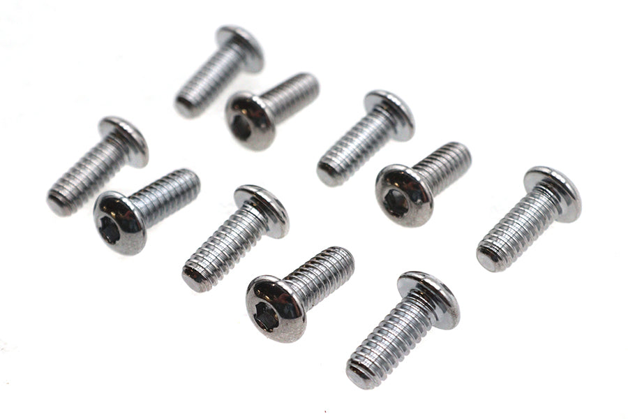 Colony Allen Button Head Bolt Chrome 1/4 X 5/8"" - additional view 4