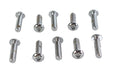 Colony Allen Button Head Screws Chrome 1/4 X 7/8""