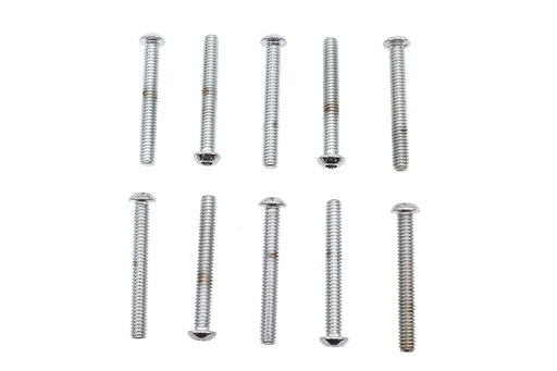 Colony Allen Button Head Screws Chrome 1/4 X 2"" - additional view 2