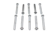 Colony Allen Button Head Screws Chrome 1/4 X 2-1/4""