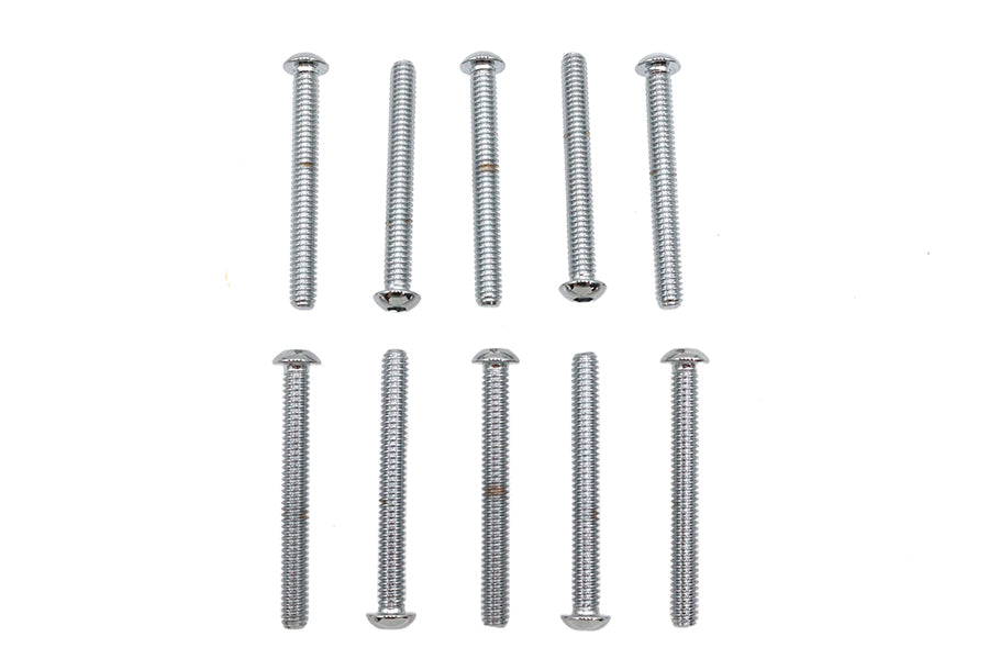 Colony Allen Button Head Screws Chrome 1/4 X 2-1/4"" - additional view 2