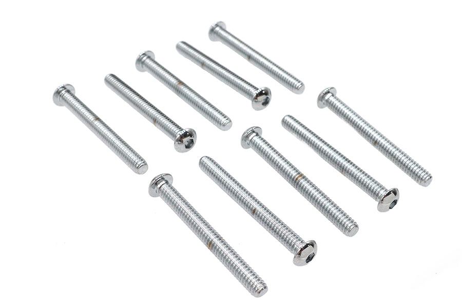 Colony Allen Button Head Screws Chrome 1/4 X 2-1/4"" - additional view 3