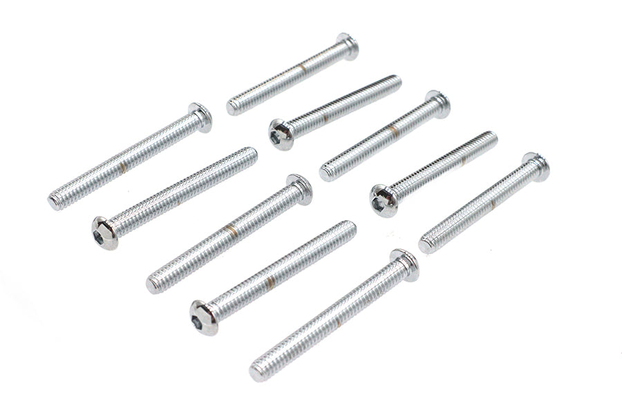 Colony Allen Button Head Screws Chrome 1/4 X 2-1/4"" - additional view 4