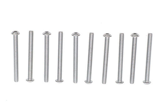 Colony Allen Button Head Screws Chrome 1/4 X 2-1/2"" - additional view 2