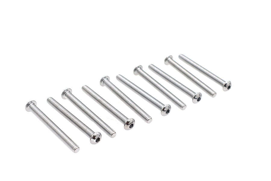 Colony Allen Button Head Screws Chrome 1/4 X 2-1/2"" - additional view 3