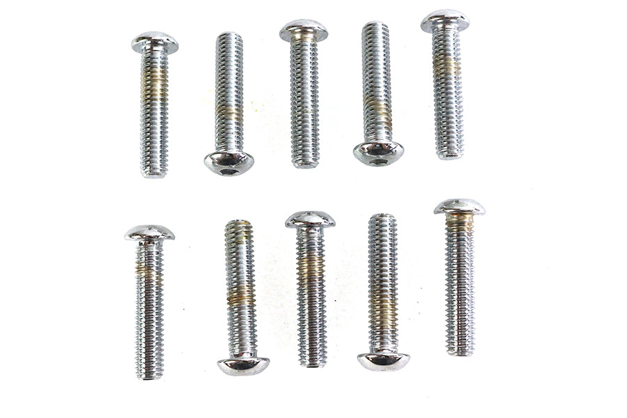 Colony Allen Button Head Screws Chrome 3/8-16 X 1-3/4"" - additional view 2