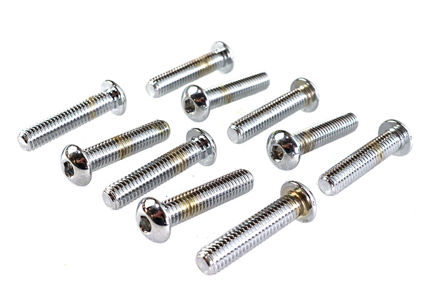 Colony Allen Button Head Screws Chrome 3/8-16 X 1-3/4"" - additional view 3